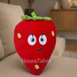 عروسک طرح توت‌فرنگی مدل لبخند